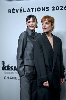 Cesar Revelations 2026 Photocall In Paris. FC PARIS, FRANCE - JANUARY 19 Clara Pacini and Vimala Pons attend the Cesar - Revelations 2026 Photocall at Elysee Montmartre on January 19, 2026 in Paris, France. Photo by Franck Castel ABACAPRESS.COM Paris France  Copyright: xCastelxFranck ABACAx