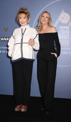 29eme Festival International du Film de Comedie de lAlpe dHuez 2026 International Alpe d Huez Comedy Film Festival Marie Anne Chazel et Audrey Lamy 452324 2026 01 19 Alpe dHuez France  Copyright: xIsabellexVautierx xStarfacex STAR_452324_100