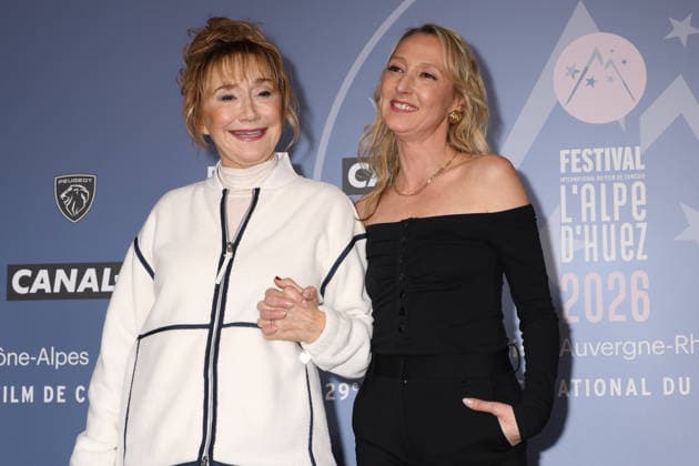 29eme Festival International du Film de Comedie de lAlpe dHuez 2026 International Alpe d Huez Comedy Film Festival Marie Anne Chazel et Audrey Lamy 452324 2026 01 19 Alpe dHuez France  Copyright: xIsabellexVautierx xStarfacex STAR_452324_103