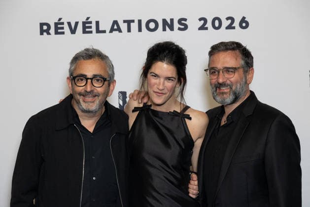 Cesar - Revelations 2026 NB Éric Toledano, Suzanne Lindon, Olivier Nakache attends the Cesar - Revelations 2026 Photocall at Elysee Montmartre on January 19, 2026 in Paris, France. Photo by Nasser Berzane ABACAPRESS.COM Paris France  Copyright: xBerzanexNasser ABACAx