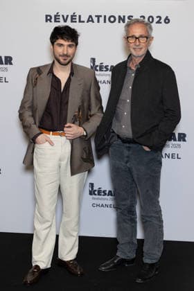 Cesar - Revelations 2026 NB Guillaume Marbeck, Thierry Lhermitte attends the Cesar - Revelations 2026 Photocall at Elysee Montmartre on January 19, 2026 in Paris, France. Photo by Nasser Berzane ABACAPRESS.COM Paris France  Copyright: xBerzanexNasser ABACAx