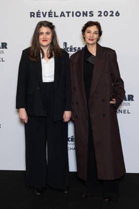 Cesar - Revelations 2026 NB Blandine Madec, Jeanne Balibar attends the Cesar - Revelations 2026 Photocall at Elysee Montmartre on January 19, 2026 in Paris, France. Photo by Nasser Berzane ABACAPRESS.COM Paris France  Copyright: xBerzanexNasser ABACAx