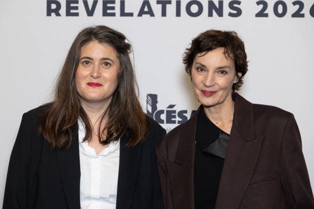 Cesar - Revelations 2026 NB Blandine Madec, Jeanne Balibar attends the Cesar - Revelations 2026 Photocall at Elysee Montmartre on January 19, 2026 in Paris, France. Photo by Nasser Berzane ABACAPRESS.COM Paris France  Copyright: xBerzanexNasser ABACAx