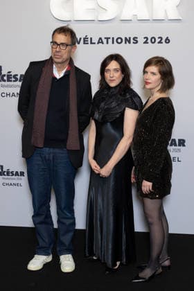 Cesar - Revelations 2026 NB Dominik Moll, Claire Dumas, Judith Davis attends the Cesar - Revelations 2026 Photocall at Elysee Montmartre on January 19, 2026 in Paris, France. Photo by Nasser Berzane ABACAPRESS.COM Paris France  Copyright: xBerzanexNasser ABACAx