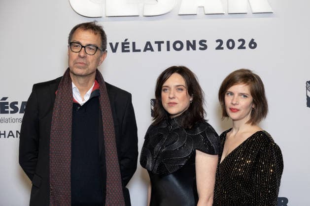 Cesar - Revelations 2026 NB Dominik Moll, Claire Dumas, Judith Davis attends the Cesar - Revelations 2026 Photocall at Elysee Montmartre on January 19, 2026 in Paris, France. Photo by Nasser Berzane ABACAPRESS.COM Paris France  Copyright: xBerzanexNasser ABACAx