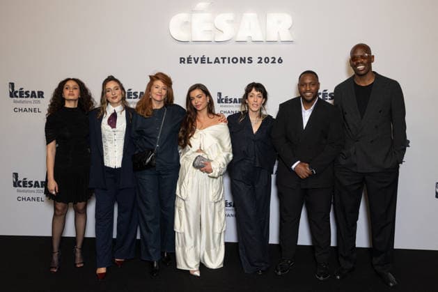Cesar - Revelations 2026 NB Oulaya Amamra, guests, Lou Anna Hamon, Princia Car, Housam Mohamed and Jean-Pascal Zadi attends the Cesar - Revelations 2026 Photocall at Elysee Montmartre on January 19, 2026 in Paris, France. Photo by Nasser Berzane ABACAPRESS.COM Paris France  Copyright: xBerzanexNasser ABACAx