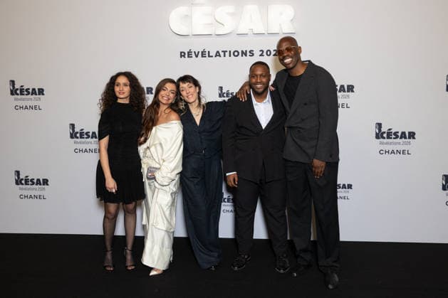 Cesar - Revelations 2026 NB Oulaya Amamra, Lou Anna Hamon, Princia Car, Housam Mohamed and Jean-Pascal Zadi attends the Cesar - Revelations 2026 Photocall at Elysee Montmartre on January 19, 2026 in Paris, France. Photo by Nasser Berzane ABACAPRESS.COM Paris France  Copyright: xBerzanexNasser ABACAx