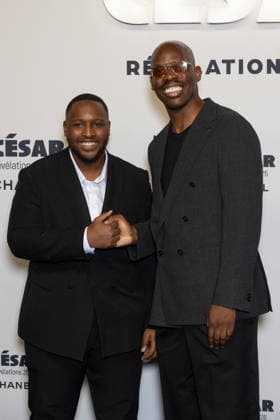 Cesar - Revelations 2026 NB Housam Mohamed, Jean-Pascal Zadi attends the Cesar - Revelations 2026 Photocall at Elysee Montmartre on January 19, 2026 in Paris, France. Photo by Nasser Berzane ABACAPRESS.COM Paris France  Copyright: xBerzanexNasser ABACAx