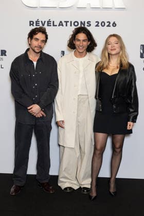 Cesar - Revelations 2026 NB Antoine Chevrollie, Sayyid El Alami, Léa Seydoux attends the Cesar - Revelations 2026 Photocall at Elysee Montmartre on January 19, 2026 in Paris, France. Photo by Nasser Berzane ABACAPRESS.COM Paris France  Copyright: xBerzanexNasser ABACAx