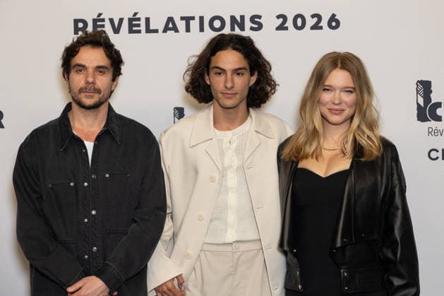Cesar - Revelations 2026 NB Antoine Chevrollie, Sayyid El Alami, Léa Seydoux attends the Cesar - Revelations 2026 Photocall at Elysee Montmartre on January 19, 2026 in Paris, France. Photo by Nasser Berzane ABACAPRESS.COM Paris France  Copyright: xBerzanexNasser ABACAx