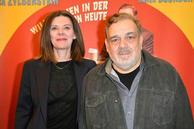 Vinciane Millereau and Didier Bourdon at the premiere of the feature film The Progressive Nostalgics C Ã tait mieux demain at Cinema Paris Berlin, 19 01 2026 Foto:xM.xBehrensx xFuturexImagex demain_6117