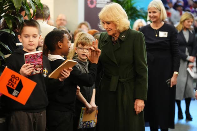 . 19 01 2026. Edinburgh, United Kingdom. Queen Camilla during a visit to the National Library of Scotland in Edinburgh, United Kingdom.  xi-Imagesx xPoolx IIM-26518-0007