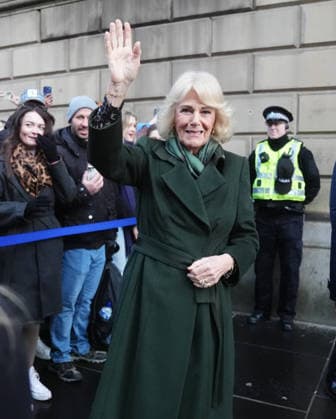 . 19 01 2026. Edinburgh, United Kingdom. Queen Camilla during a visit to the National Library of Scotland in Edinburgh, United Kingdom.  xi-Imagesx xPoolx IIM-26518-0010
