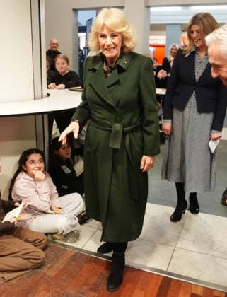 . 19 01 2026. Edinburgh, United Kingdom. Queen Camilla during a visit to the National Library of Scotland in Edinburgh, United Kingdom.  xi-Imagesx xPoolx IIM-26518-0012