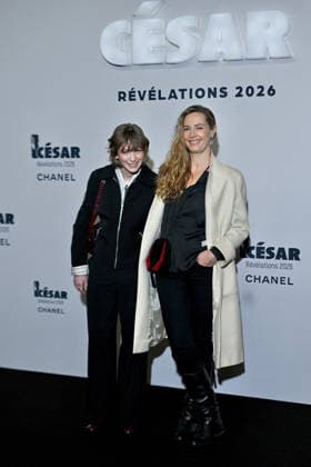 Cesar Revelations 2026 Photocall In Paris. FC PARIS, FRANCE - JANUARY 19 Elsa Houben and Cecile de France attend the Cesar - Revelations 2026 Photocall at Elysee Montmartre on January 19, 2026 in Paris, France. Photo by Franck Castel ABACAPRESS.COM Paris France  Copyright: xCastelxFranck ABACAx