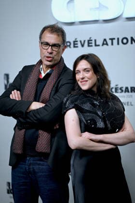 Cesar Revelations 2026 Photocall In Paris. FC PARIS, FRANCE - JANUARY 19 Dominik Moll, Claire Dumas and Judith Davis attend the Cesar - Revelations 2026 Photocall at Elysee Montmartre on January 19, 2026 in Paris, France. Photo by Franck Castel ABACAPRESS.COM Paris France  Copyright: xCastelxFranck ABACAx