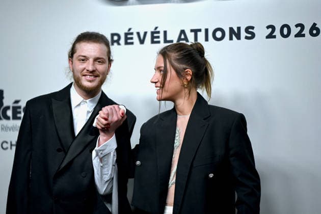 Cesar Revelations 2026 Photocall In Paris. FC PARIS, FRANCE - JANUARY 19 Idir Azougli and Adele Exarchopoulos attend the Cesar - Revelations 2026 Photocall at Elysee Montmartre on January 19, 2026 in Paris, France. Photo by Franck Castel ABACAPRESS.COM Paris France  Copyright: xCastelxFranck ABACAx