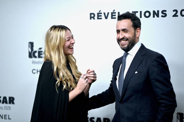 Cesar Revelations 2026 Photocall In Paris. FC PARIS, FRANCE - JANUARY 19 Anja Verderosa and Jonathan Cohen attend the Cesar - Revelations 2026 Photocall at Elysee Montmartre on January 19, 2026 in Paris, France. Photo by Franck Castel ABACAPRESS.COM Paris France  Copyright: xCastelxFranck ABACAx