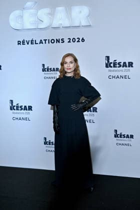 Cesar Revelations 2026 Photocall In Paris. FC PARIS, FRANCE - JANUARY 19 Isabelle Huppert attend the Cesar - Revelations 2026 Photocall at Elysee Montmartre on January 19, 2026 in Paris, France. Photo by Franck Castel ABACAPRESS.COM Paris France  Copyright: xCastelxFranck ABACAx