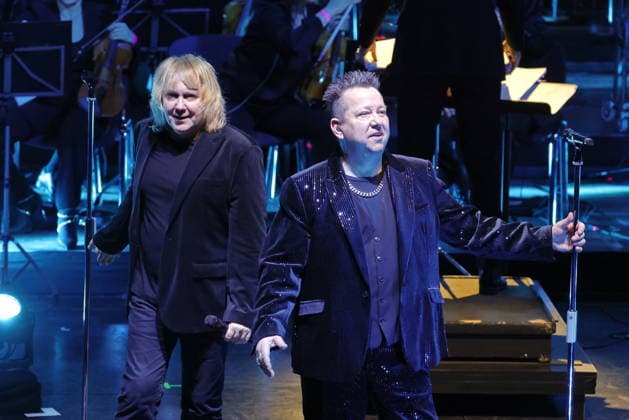 19 01 2026, Die Prinzen, Saenger, in concert live at Friedrichstadtpalast, Berlin, Sebastian Krumbiegel, Tobias Künzel, Berlin