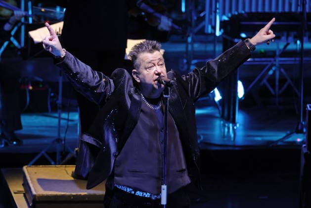 19.01.2026, Die Prinzen, Saenger, im Konzert live im Friedrichstadtpalast, Berlin, Sebastian Krumbiegel, Berlin *** 19 01 2026, Die Prinzen, Saenger, in concert live at Friedrichstadtpalast, Berlin, Sebastian Krumbiegel, Berlin
