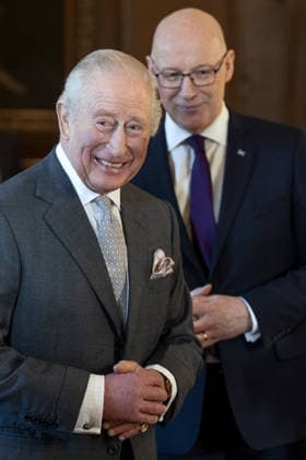 . 19 01 2026. Edinburgh, United Kingdom. King Charles III during a reception at the Palace of Holyroodhouse, Edinburgh, United Kingdom.  xPoolx xi-Imagesx IIM-26519-0012