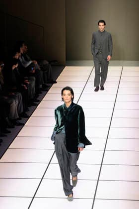 Milan Fashion Week - Men F W 2026-27 Giorgio Armani Fashion Show Vibes Milan, Italy Milan Fashion Week - Men F W 2026-27 Giorgio Armani Fashion Show Vibes Milan, Italy 19th January 2026 SGPItalia id 134325_003 Not Exclusive  Copyright: xALFONSOxCATALANO SGPITALIAx