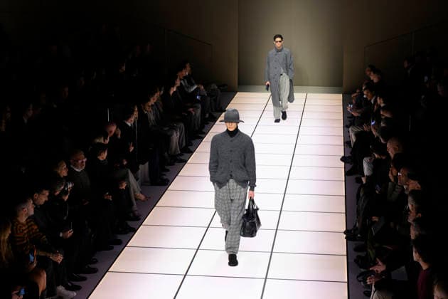 Milan Fashion Week - Men F W 2026-27 Giorgio Armani Fashion Show Vibes Milan, Italy Milan Fashion Week - Men F W 2026-27 Giorgio Armani Fashion Show Vibes Milan, Italy 19th January 2026 SGPItalia id 134325_003 Not Exclusive  Copyright: xALFONSOxCATALANO SGPITALIAx