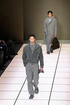 Milan Fashion Week - Men F W 2026-27 Giorgio Armani Fashion Show Vibes Milan, Italy Milan Fashion Week - Men F W 2026-27 Giorgio Armani Fashion Show Vibes Milan, Italy 19th January 2026 SGPItalia id 134325_003 Not Exclusive  Copyright: xALFONSOxCATALANO SGPITALIAx