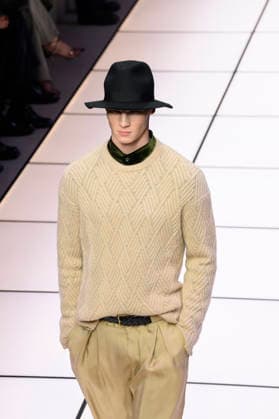Milan Fashion Week - Men F W 2026-27 Giorgio Armani Fashion Show Vibes Milan, Italy Milan Fashion Week - Men F W 2026-27 Giorgio Armani Fashion Show Vibes Milan, Italy 19th January 2026 SGPItalia id 134325_003 Not Exclusive  Copyright: xALFONSOxCATALANO SGPITALIAx