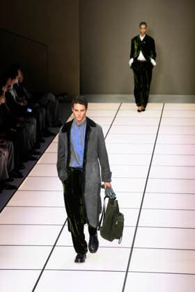 Milan Fashion Week - Men F W 2026-27 Giorgio Armani Fashion Show Vibes Milan, Italy Milan Fashion Week - Men F W 2026-27 Giorgio Armani Fashion Show Vibes Milan, Italy 19th January 2026 SGPItalia id 134325_003 Not Exclusive  Copyright: xALFONSOxCATALANO SGPITALIAx