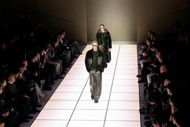 Milan Fashion Week - Men F W 2026-27 Giorgio Armani Fashion Show Vibes Milan, Italy Milan Fashion Week - Men F W 2026-27 Giorgio Armani Fashion Show Vibes Milan, Italy 19th January 2026 SGPItalia id 134325_003 Not Exclusive  Copyright: xALFONSOxCATALANO SGPITALIAx