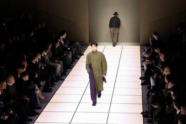 Milan Fashion Week - Men F W 2026-27 Giorgio Armani Fashion Show Vibes Milan, Italy Milan Fashion Week - Men F W 2026-27 Giorgio Armani Fashion Show Vibes Milan, Italy 19th January 2026 SGPItalia id 134325_003 Not Exclusive  Copyright: xALFONSOxCATALANO SGPITALIAx