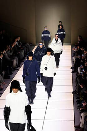 Milan Fashion Week - Men F W 2026-27 Giorgio Armani Fashion Show Vibes Milan, Italy Milan Fashion Week - Men F W 2026-27 Giorgio Armani Fashion Show Vibes Milan, Italy 19th January 2026 SGPItalia id 134325_003 Not Exclusive  Copyright: xALFONSOxCATALANO SGPITALIAx
