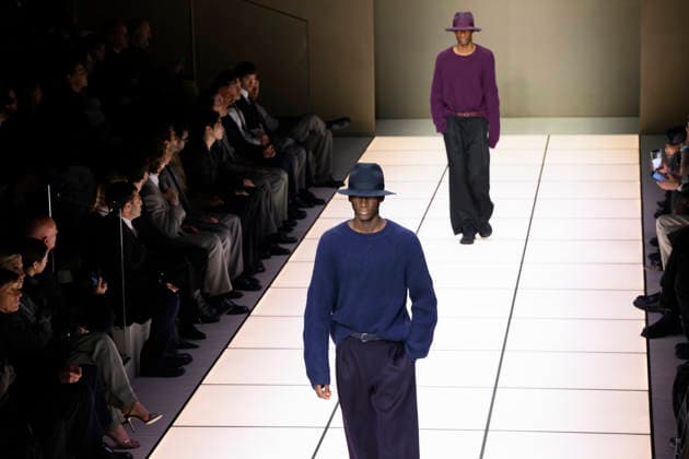 Milan Fashion Week - Men F W 2026-27 Giorgio Armani Fashion Show Vibes Milan, Italy Milan Fashion Week - Men F W 2026-27 Giorgio Armani Fashion Show Vibes Milan, Italy 19th January 2026 SGPItalia id 134325_003 Not Exclusive  Copyright: xALFONSOxCATALANO SGPITALIAx