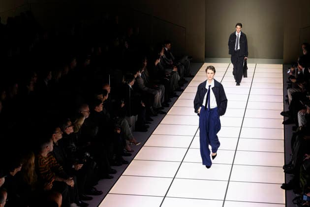 Milan Fashion Week - Men F W 2026-27 Giorgio Armani Fashion Show Vibes Milan, Italy Milan Fashion Week - Men F W 2026-27 Giorgio Armani Fashion Show Vibes Milan, Italy 19th January 2026 SGPItalia id 134325_003 Not Exclusive  Copyright: xALFONSOxCATALANO SGPITALIAx