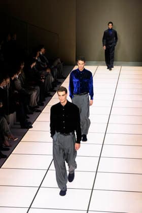 Milan Fashion Week - Men F W 2026-27 Giorgio Armani Fashion Show Vibes Milan, Italy Milan Fashion Week - Men F W 2026-27 Giorgio Armani Fashion Show Vibes Milan, Italy 19th January 2026 SGPItalia id 134325_003 Not Exclusive  Copyright: xALFONSOxCATALANO SGPITALIAx