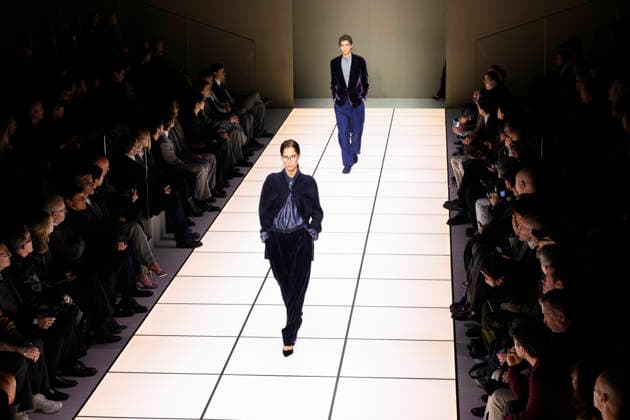 Milan Fashion Week - Men F W 2026-27 Giorgio Armani Fashion Show Vibes Milan, Italy Milan Fashion Week - Men F W 2026-27 Giorgio Armani Fashion Show Vibes Milan, Italy 19th January 2026 SGPItalia id 134325_003 Not Exclusive  Copyright: xALFONSOxCATALANO SGPITALIAx