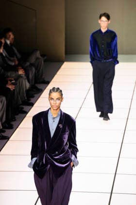 Milan Fashion Week - Men F W 2026-27 Giorgio Armani Fashion Show Vibes Milan, Italy Milan Fashion Week - Men F W 2026-27 Giorgio Armani Fashion Show Vibes Milan, Italy 19th January 2026 SGPItalia id 134325_003 Not Exclusive  Copyright: xALFONSOxCATALANO SGPITALIAx