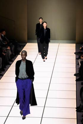 Milan Fashion Week - Men F W 2026-27 Giorgio Armani Fashion Show Vibes Milan, Italy Milan Fashion Week - Men F W 2026-27 Giorgio Armani Fashion Show Vibes Milan, Italy 19th January 2026 SGPItalia id 134325_003 Not Exclusive  Copyright: xALFONSOxCATALANO SGPITALIAx