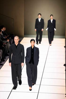 Milan Fashion Week - Men F W 2026-27 Giorgio Armani Fashion Show Vibes Milan, Italy Milan Fashion Week - Men F W 2026-27 Giorgio Armani Fashion Show Vibes Milan, Italy 19th January 2026 SGPItalia id 134325_003 Not Exclusive  Copyright: xALFONSOxCATALANO SGPITALIAx