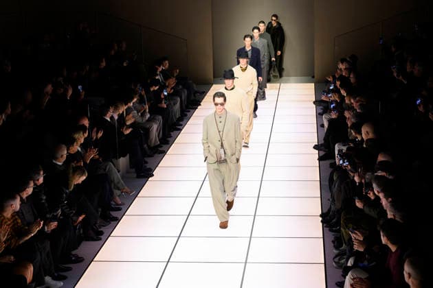 Milan Fashion Week - Men F W 2026-27 Giorgio Armani Fashion Show Vibes Milan, Italy Milan Fashion Week - Men F W 2026-27 Giorgio Armani Fashion Show Vibes Milan, Italy 19th January 2026 SGPItalia id 134325_003 Not Exclusive  Copyright: xALFONSOxCATALANO SGPITALIAx