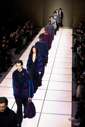 Milan Fashion Week - Men F W 2026-27 Giorgio Armani Fashion Show Vibes Milan, Italy Milan Fashion Week - Men F W 2026-27 Giorgio Armani Fashion Show Vibes Milan, Italy 19th January 2026 SGPItalia id 134325_003 Not Exclusive  Copyright: xALFONSOxCATALANO SGPITALIAx