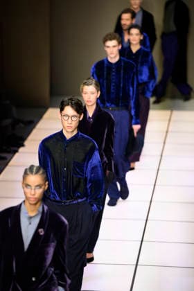 Milan Fashion Week - Men F W 2026-27 Giorgio Armani Fashion Show Vibes Milan, Italy Milan Fashion Week - Men F W 2026-27 Giorgio Armani Fashion Show Vibes Milan, Italy 19th January 2026 SGPItalia id 134325_003 Not Exclusive  Copyright: xALFONSOxCATALANO SGPITALIAx