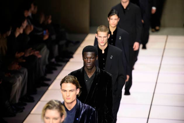 Milan Fashion Week - Men F W 2026-27 Giorgio Armani Fashion Show Vibes Milan, Italy Milan Fashion Week - Men F W 2026-27 Giorgio Armani Fashion Show Vibes Milan, Italy 19th January 2026 SGPItalia id 134325_003 Not Exclusive  Copyright: xALFONSOxCATALANO SGPITALIAx