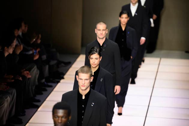 Milan Fashion Week - Men F W 2026-27 Giorgio Armani Fashion Show Vibes Milan, Italy Milan Fashion Week - Men F W 2026-27 Giorgio Armani Fashion Show Vibes Milan, Italy 19th January 2026 SGPItalia id 134325_003 Not Exclusive  Copyright: xALFONSOxCATALANO SGPITALIAx