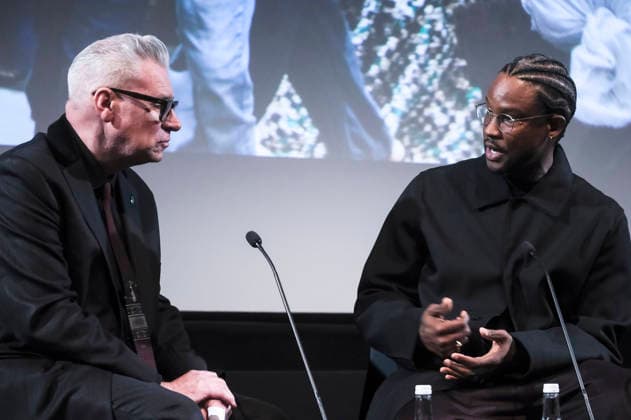 Mark Kermode and Akinola Davies Jr in the talk show Mark Kermode Live in 3D at BFI Southbank London, 19 01 2026 Foto:xJ.xEdwardsx xFuturexImagex kermode_6101