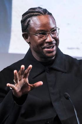 Akinola Davies Jr on the talk show Mark Kermode Live in 3D at BFI Southbank London, 19 01 2026 Foto:xJ.xEdwardsx xFuturexImagex kermode_6104