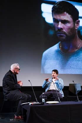 Mark Kermode and Bart Layton in the talk show Mark Kermode Live in 3D at BFI Southbank London, 19 01 2026 Foto:xJ.xEdwardsx xFuturexImagex kermode_6105