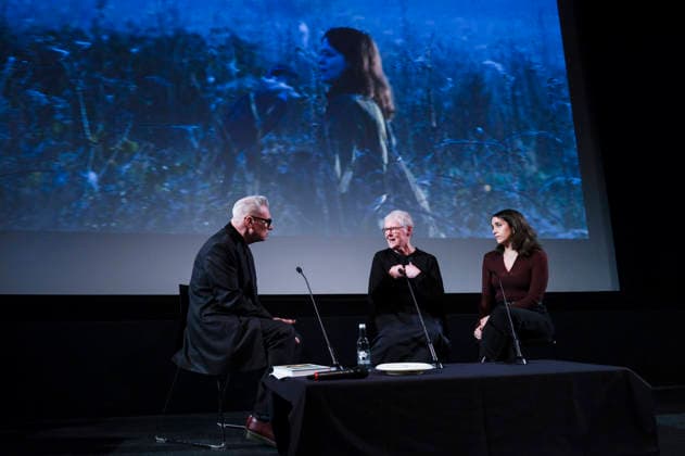 Mark Kermode, Philippa Lowthorpe and Emilie Levienaise Farrouch in the talk show Mark Kermode Live in 3D at BFI Southbank London, 19 01 2026 Foto:xJ.xEdwardsx xFuturexImagex kermode_6114